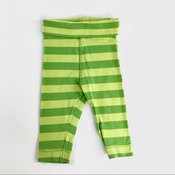 H&M striped green leggings - Picture 3 of 4